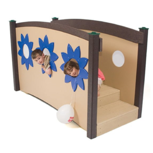 Triple Stepper Bridge - Plastic Flower Faces