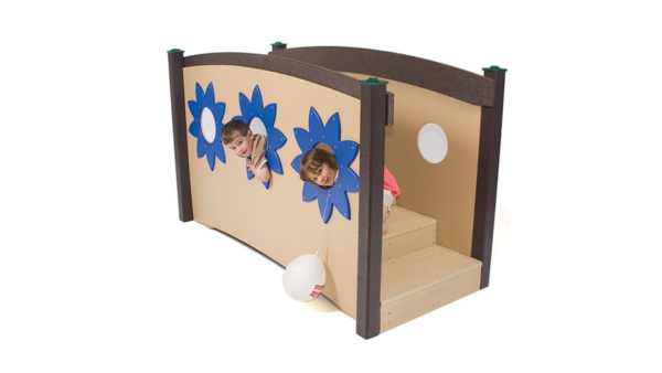 Triple Stepper Bridge - Plastic Flower Faces