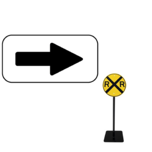 Portable Trike Directional Arrow Sign