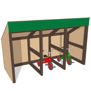 Trike Garage 3-BAY