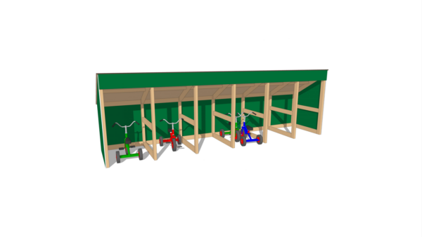 Trike Garage 6-BAY