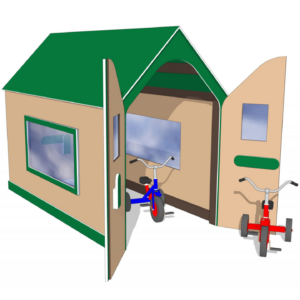 Trike Storage Shed