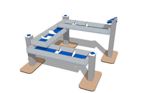 Triple Water Trough (U-Shape) - Image 7