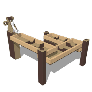 Triple Water Trough (U-Shape)