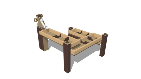 Triple Water Trough (U-Shape)