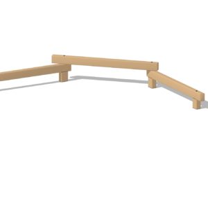 Balance Beam Set of 3 – Graduated and Uniform 10 FT L
