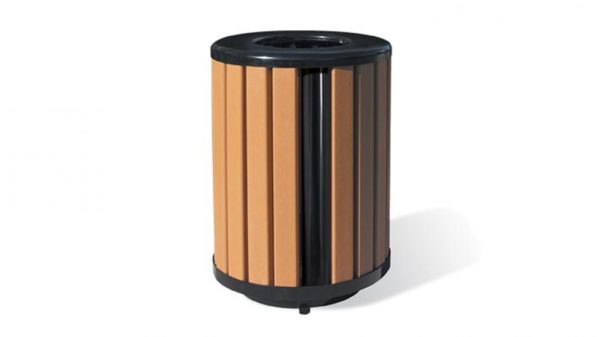 32 Gallon Arches Recycled Trash Receptacle