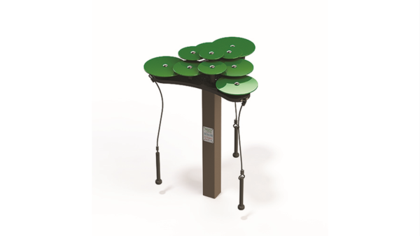 Lilypad Cymbals - Green Anodized
