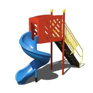 6' Open Spiral Slide AFR0243XX