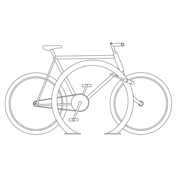 Orion Circular Bike Rack - Image 10