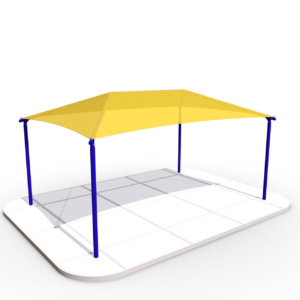 Rectangle Hip Shade 12' Eave Height