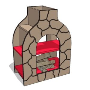 Outdoor Wood-Fired Pizza Oven